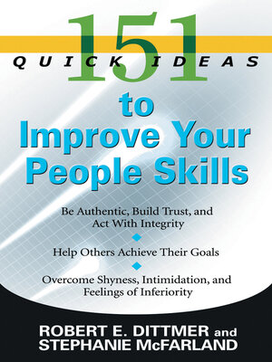 151 Quick Ideas to Improve Your People Skills - ebook